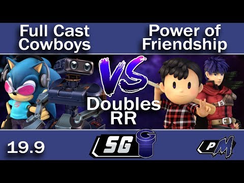 SG 19.9 Doubles RR - Full Cast Cowboys (B) vs Power of Friendship (R)