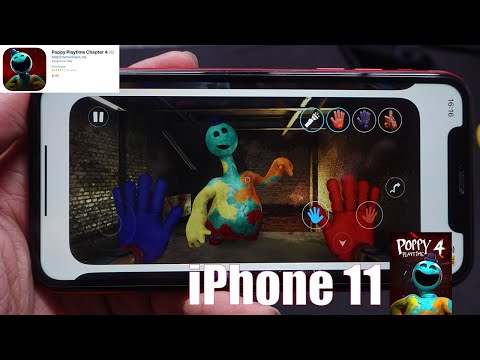 POPPY Playtime Chapter 4 mobile gameplay on iPhone 11 - YouTube