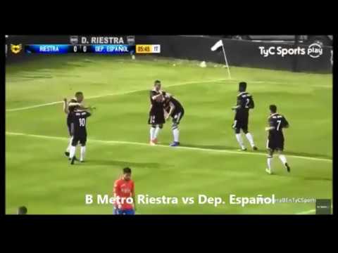 B Metro fecha 5 Riestra vs Español