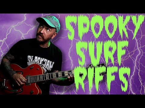 Easy Spooky Surf Guitar Lesson - Vampiro - Satan's Pilgrims