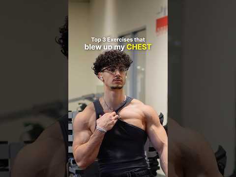 My Top 3 CHEST Exercises 🦾