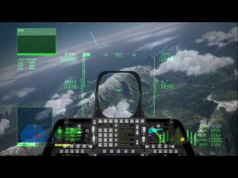 Ace Combat 6: Ace of Aces Mission 04 [F-22A -Mobius-/F-22A -Gryphus-] (6/6)