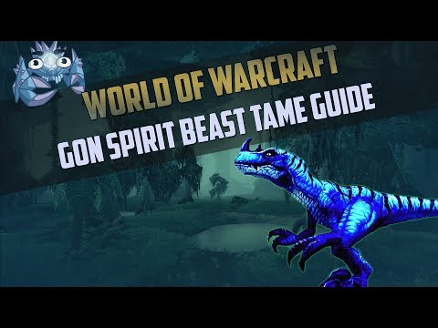 Gon - Rare Hunter Spirit Beast Tame Guide - Where to get it and how!