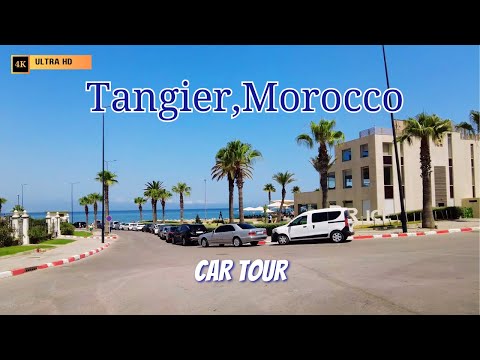 Driving in Tangier, MOROCCO - 4K (Car TOUR / 2025)