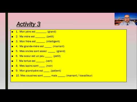 year 9 JLN adjectives revision