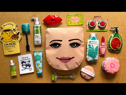 ❄️ Paper Diy ❄️ Roblox Baddie Skincare and Makeup 💖 Blind Bag Paper | satisfying ASMR | NEKEN DANA