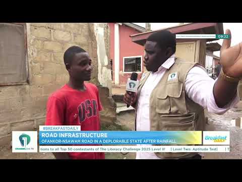 From Bad to Worse – Ofankor–Nsawam Road After Rainfall  |  Breakfast Daily