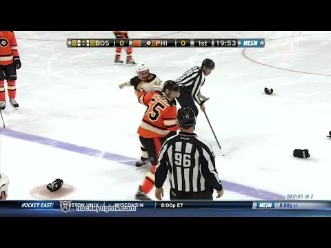 Adam McQuaid vs Nick Schultz
