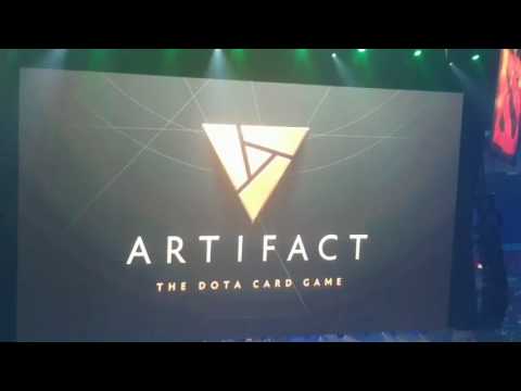 DOTA 2 crowd reaction to a DOTA Card Game announcement