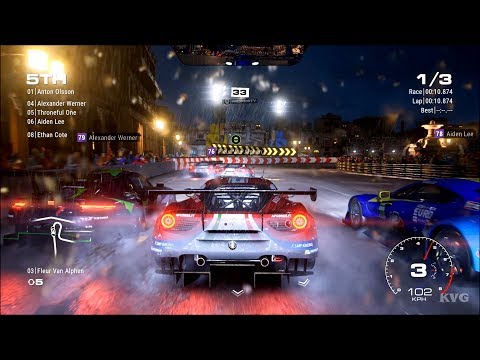 GRID (2019) - Night Rain Gameplay (PC HD) [1080p60FPS]