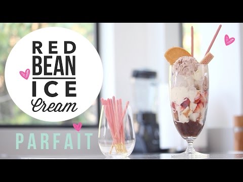 Red Bean Ice Cream ♥  Easy 3 Ingredient, No Churn Recipe