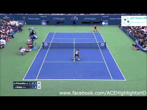 Simona Halep vs Flavia Pennetta US OPEN 2015