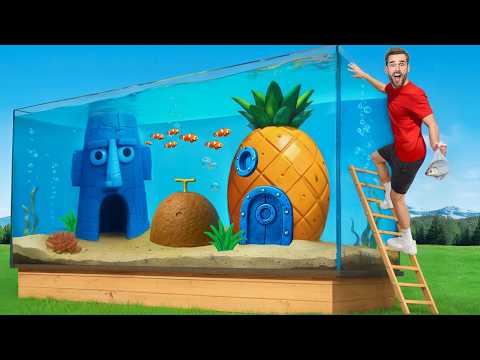 Wie Het Beste Aquarium Bouwt Wint! *Challenge*