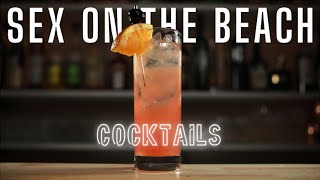 How to make a "Sex on the Beach" 80's drink recipe!
