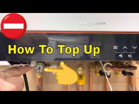 How To Repressurise Or Fill A Viessmann 050 Combi Boiler 2022 Model