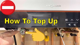 How To Repressurise Or Fill A Viessmann 050 Combi Boiler 2022 Model