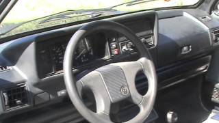 preview picture of video 'M6 turbo - Essai golf 1 cabriolet - 1989 - Verdun sur Garonne - 82600 - France'