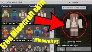 HOW TO GET SKINS IN MINECRAFT PE (2019)  *FREE