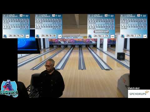 2022-10-22 [Bowling Elitserien] Ludvika BK - Team Pergamon BC [Bana 1-6]