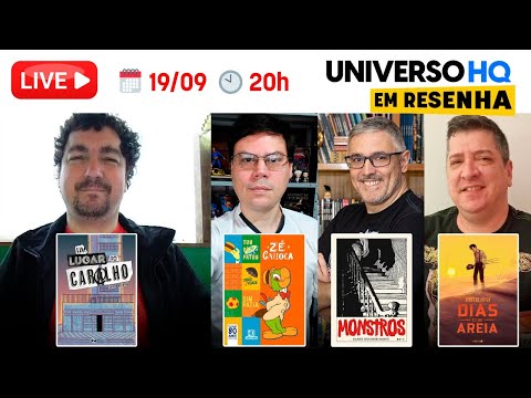 Com Heitor Pitombo! Monstros, Zé Carioca 80 anos, Um Lugar do Caralho e Dias de Areia!