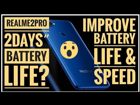 Improve Battery Life and Speed of RealMe 2 Pro |Sync Tech