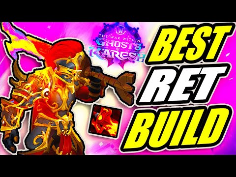 BEST RET BUILD!? Retribution Paladin Burst Rotation Gear Stats The War Within 11.2 Season 3 | PvP