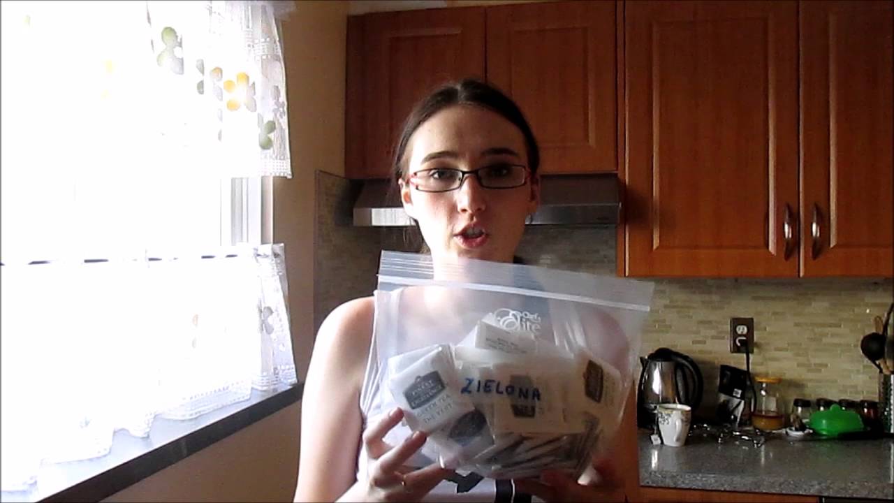 Przechowywanie herbaty w saszetkach