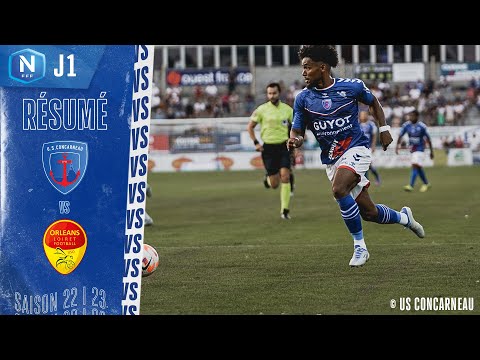 J1 | US Concarneau - US Orléans (1-1), le résumé | National FFF 2022-2023