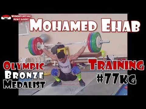 Mohamed Ehab (EGY, 77KG) | Olympic Weightlifting Training | Motivation