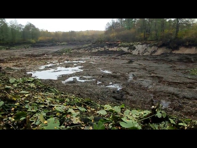 В России озеро вместе с рыбой внезапно ушло под землю