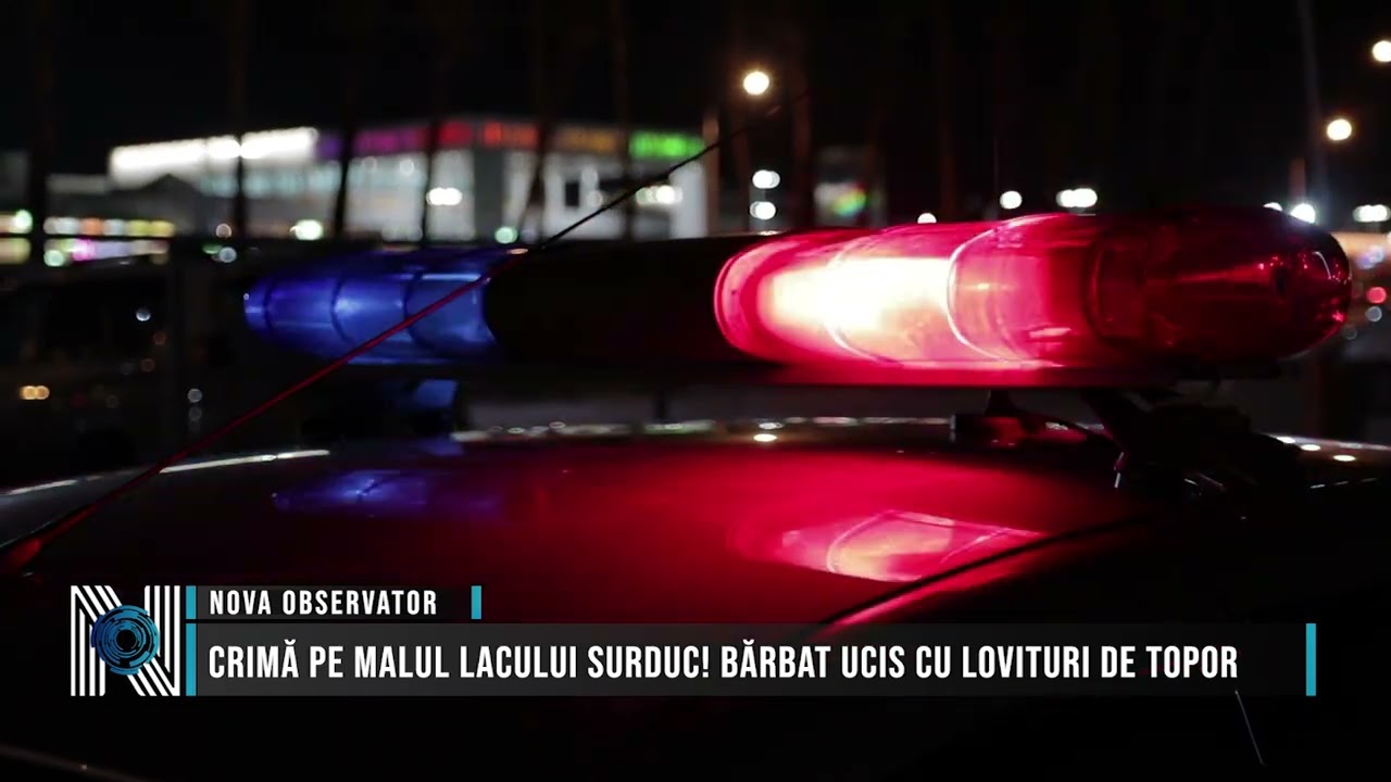 Crimă pe malul lacului Surduc! Bărbat ucis cu lovituri de topor