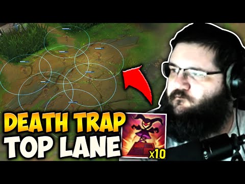 PINK WARD TURNS TOP LANE INTO A DEATH TRAP! (SOLO KILL ANYONE)