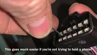 Ford Seat Heater Module pigtail repair. The easy way.