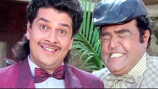 Best Comedy Scenes of Robert and Bhalla - Andaz Apna Apna Jukebox video