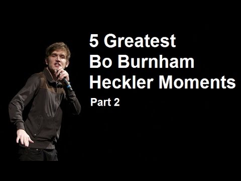 5 Greatest Bo Burnham Heckler Moments | Part 2