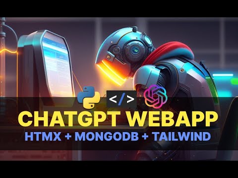 Chatgpt with htmx, MongoDB and Tailwind