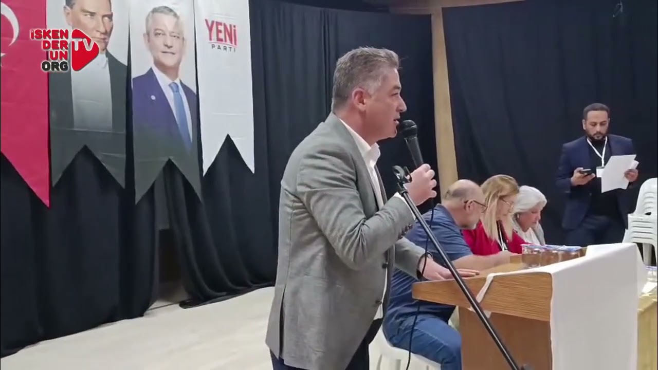 Yeni Parti İskenderun İlçe 1. Kongresi Gerçekleştirildi…