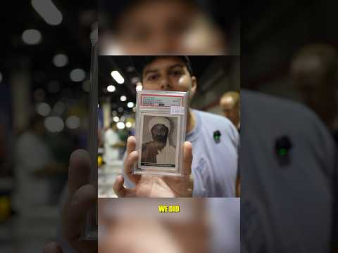 We took the most INFAMOUS trading card out of circulation #tradingcards #sportscards