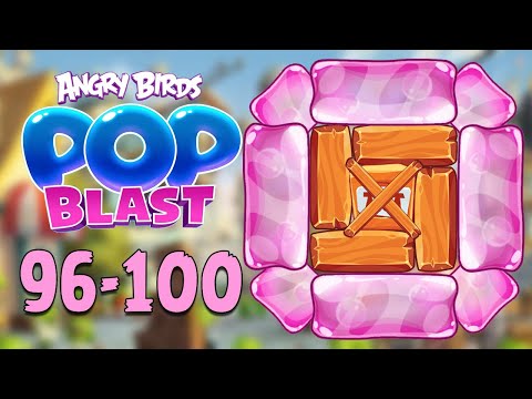 Angry Birds Pop Blast Gameplay Pt 19: Levels 99-100 - My First Nemesis