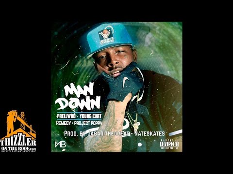 PrellWHO ft. ft. Young Curt, Remedy & Project Poppa - Man Down [Thizzler.com]