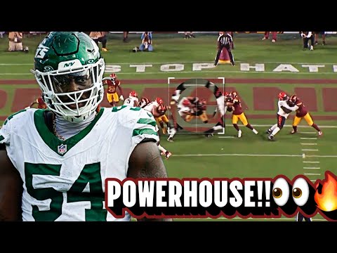 Javon Kinlaw Preseason Week 2 Commanders vs Bengals | All 22 Film🎥🔥