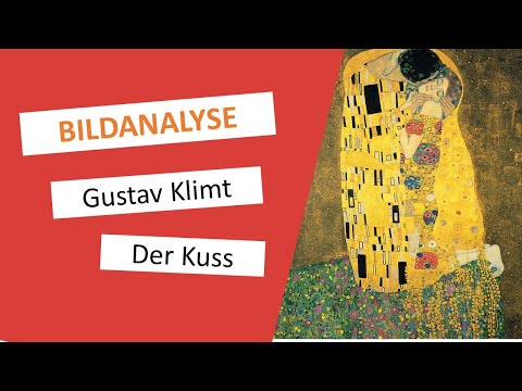 Der Kuss - Gustav Klimt - Gemälde-Beschreibung & -Interpretation