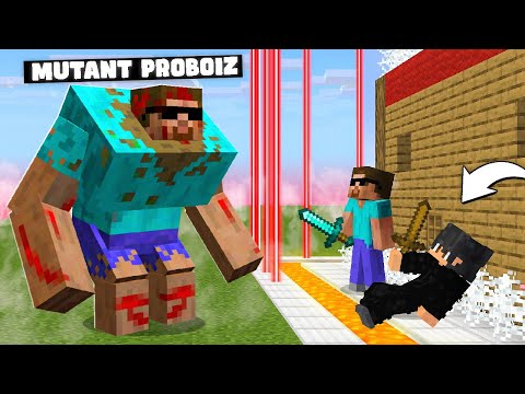 Mutant ProBoiz vs Security House in Minecraft