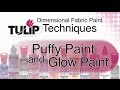Tulip Dimensional Fabric Paint Glow In The Dark