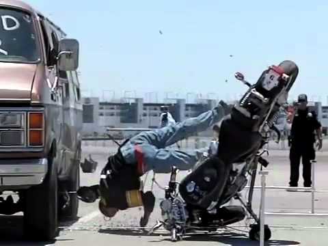 ARC CSI Crash test of Maxim into Van   YouTube