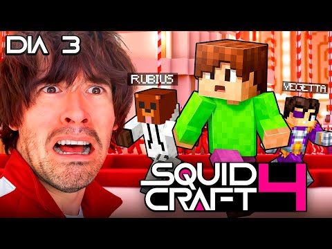 SQUID CRAFT 4 dia 3 | POV DEL GANADOR........ (este titulo lo escribí antes de saber como termina)