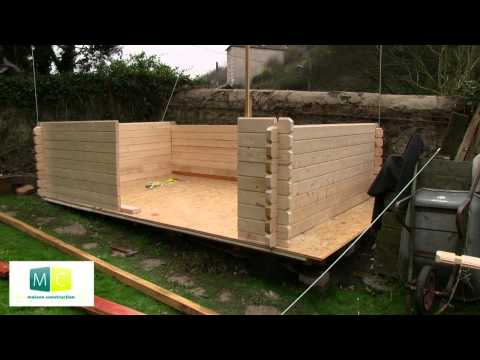 comment construire chalet en bois