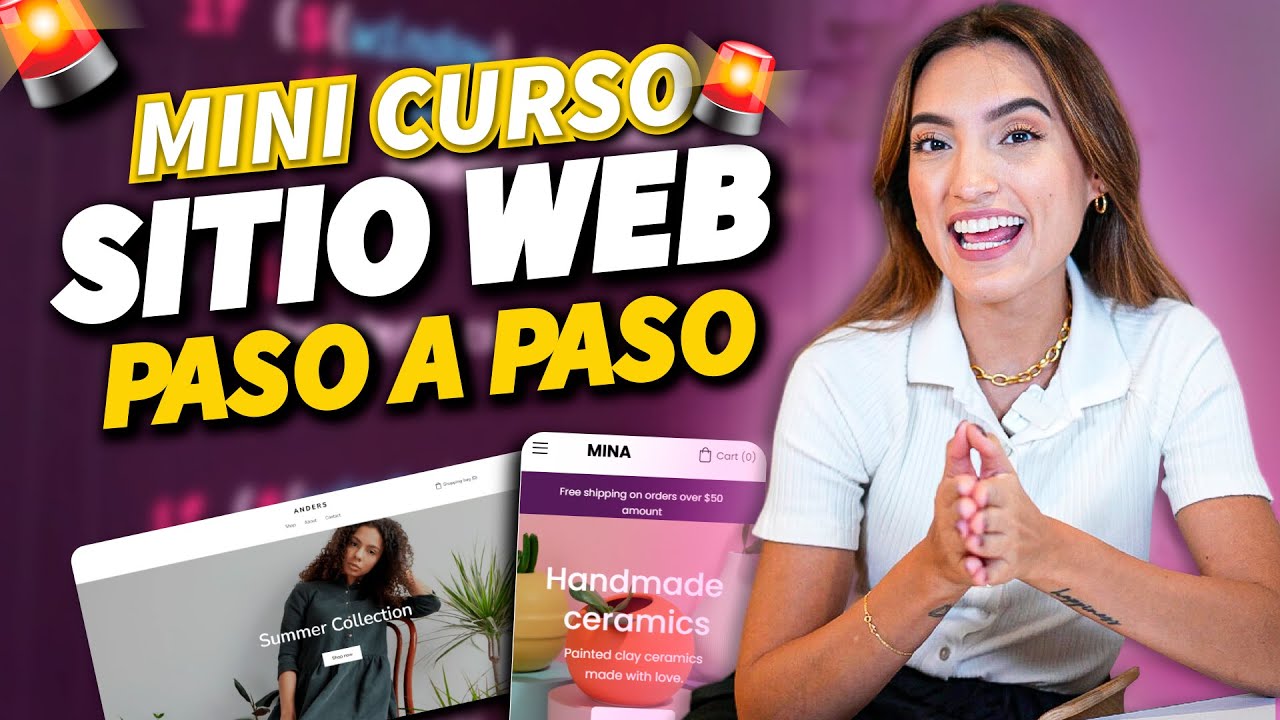 🚨MINICURSO GRATIS🚨 Cómo crear una PÁGINA WEB PASO a PASO