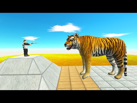 SLOW MO ONE HIT KILL GIANT | ANIMAL REVOLT BATTLE SIMULATOR