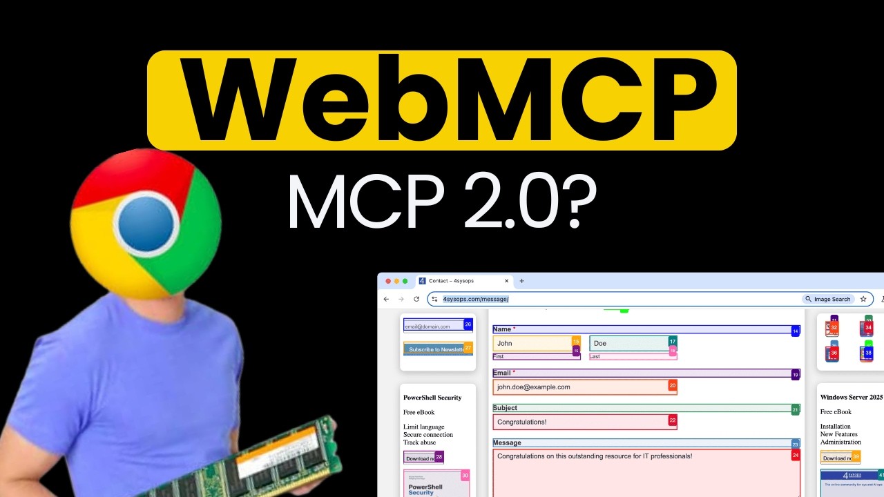 WebMCP - Why is awesome & How to use it